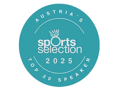 Ausgezeichnet als Top 20 Speaker in Österreich