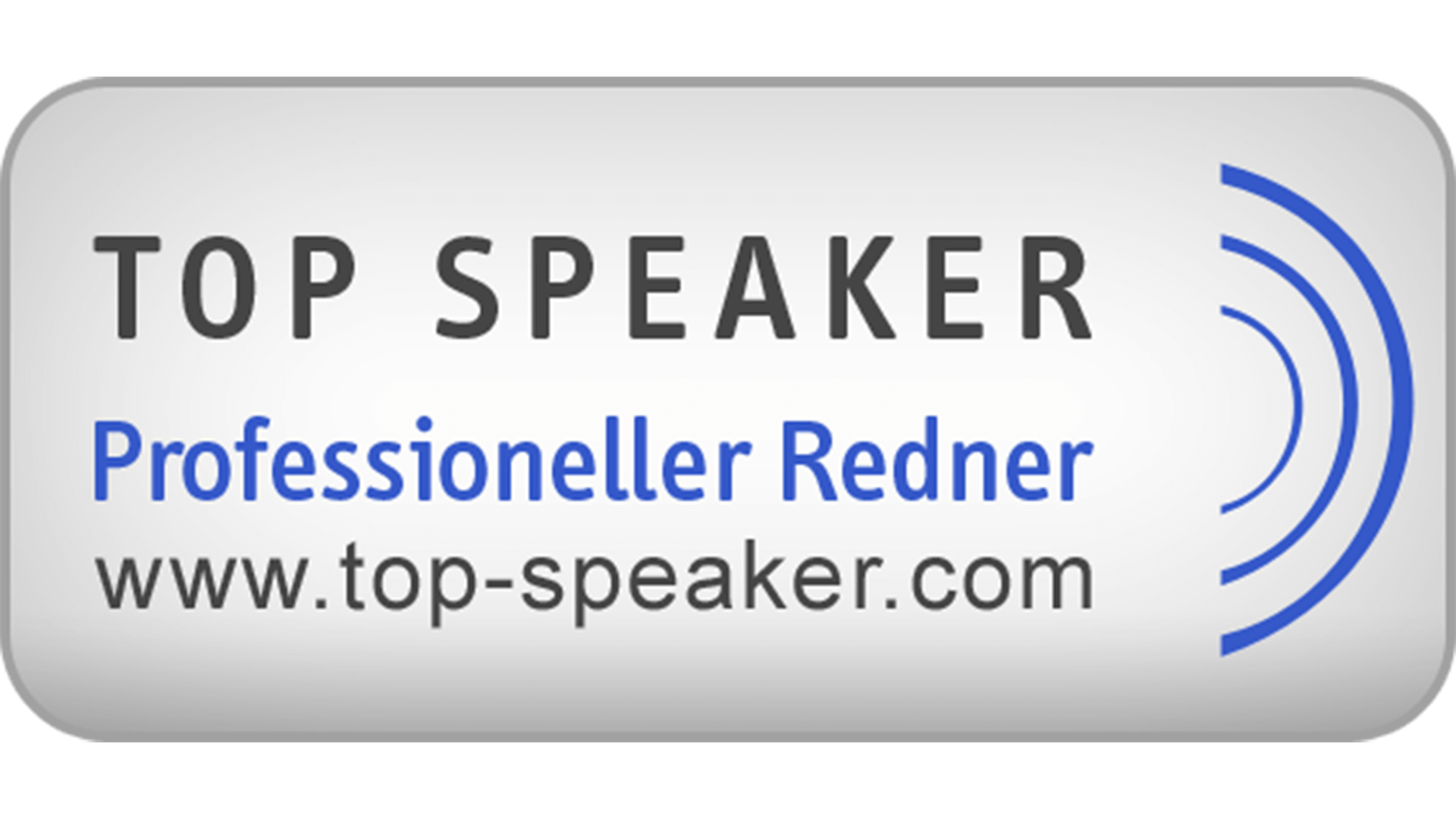 Ausgezeichnet als Top Keynote Speaker