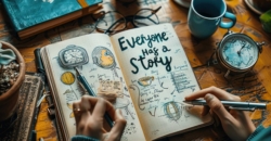 uch mit dem Titel „Everyone has a story“ – Symbol für die Kraft von Storytelling im Impulsvortrag
