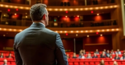 Keynote Speaker zeigt authentische Verletzlichkeit auf der Bühne